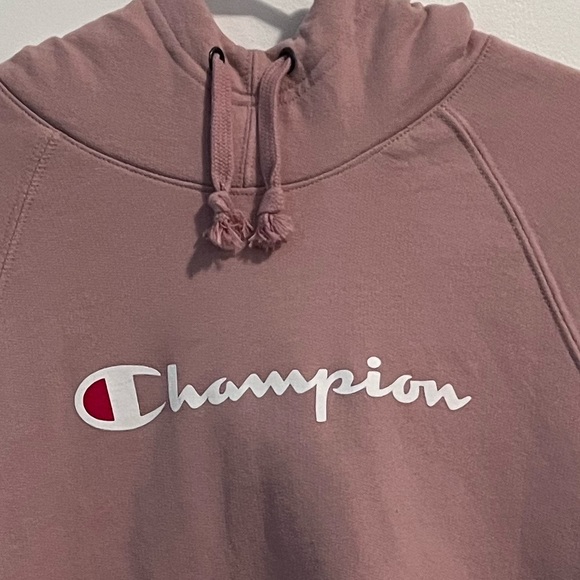 Light pink champion hoodie - Picture 2 of 5
